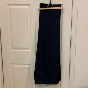 Haggar Navy Striped Dress Pants. Size 38W x 29L.